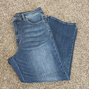 Universal Standard Donna High Rise Curve Straight Leg Jeans